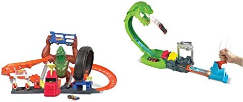 Toxic Gorilla Slam Gas Station & Tire Repair Shop Playset with Adjustable Launcher, Lights & Sounds & 1 1:64 Scale Car, Connects to Other Track Sets, Gift for Kids 5 Years Old & Up Cheap โญ Toxic Gorilla Slam Gas Station & Tire Repair Shop Playset With Adjustable Launcher, Lights & Sounds & 1 1:64 Scale Car, Connects To Other Track Sets, Gift For Kids 5 Years Old & Up ๐ฏ -Slot Cars toys Sales Shop 31CVwEdpHfL. AC