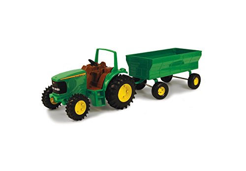 TOMY John Deere Kids Tractor Toy with Flarebox Wagon Set, 8 Inches Brand new 💯 TOMY John Deere Kids Tractor Toy With Flarebox Wagon Set, 8 Inches 🎁 -Slot Cars toys Sales Shop 31E60qB6tBL