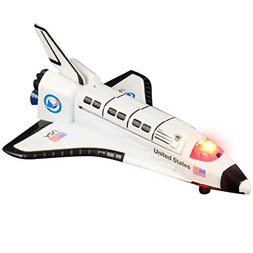 Light Up Space Shuttle Toy, 1PC, Battery Operated Spaceship Toy with LEDs, Sounds, and Pullback Motion, Outer Space Party Decoration, Great Space Gifts for Boys and Girls, 6 Inches Flash Sale 🛒 Light Up Space Shuttle Toy, 1PC, Battery Operated Spaceship Toy With LEDs, Sounds, And Pullback Motion, Outer Space Party Decoration, Great Space Gifts For Boys And 👧 Girls, 6 Inches 🔥 -Slot Cars toys Sales Shop 31ESIWr7TGS