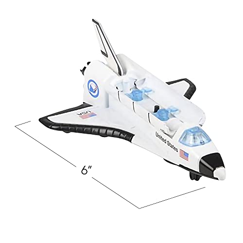 Light Up Space Shuttle Toy, 1PC, Battery Operated Spaceship Toy with LEDs, Sounds, and Pullback Motion, Outer Space Party Decoration, Great Space Gifts for Boys and Girls, 6 Inches Flash Sale 🛒 Light Up Space Shuttle Toy, 1PC, Battery Operated Spaceship Toy With LEDs, Sounds, And Pullback Motion, Outer Space Party Decoration, Great Space Gifts For Boys And 👧 Girls, 6 Inches 🔥 -Slot Cars toys Sales Shop 31RycZaAQGS