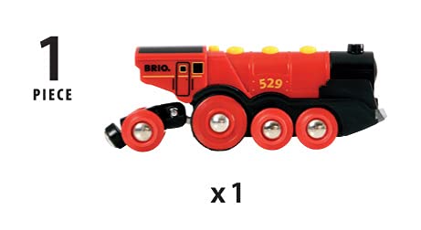 RIO World 33592 Mighty Red Action Locomotive | Battery Operated Toy Train with Light and Sound Effects for Kids Age 3 and Up Cheapest β€οΈ RIO World 33592 Mighty Red Action Locomotive | Battery Operated Toy Train With Light And Sound Effects For Kids Age 3 And Up π -Slot Cars toys Sales Shop