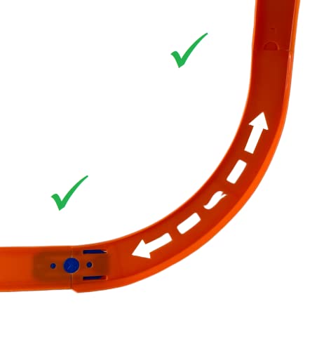 Curve Tracks Expansion Packs ~ Includes 8 Curved Track Pieces & 4 Connectors ~ 10" Long Brand new ⌛ Curve Tracks Expansion Packs ~ Includes 8 Curved Track Pieces & 4 Connectors ~ 10" Long ⭐ -Slot Cars toys Sales Shop