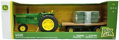 TOMY John Deere Big Farm Tractor with Wag Best deal ⭐ TOMY John Deere Big Farm Tractor With Wag 🌟 -Slot Cars toys Sales Shop