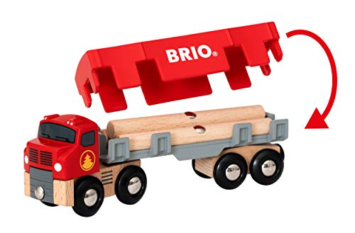 World 33657 - Lumber Truck - 6 Piece Wooden Toy Train for Kids Ages 3 and Up , Grey Cheapest π World 33657 - Lumber Truck - 6 Piece Wooden Toy Train For Kids Ages 3 And Up , Grey π -Slot Cars toys Sales Shop 412tylvfMHL