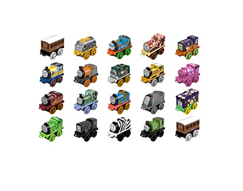 MINIS Toy Train Pack, Set Of 20 Miniature Push-Along Engines And Railway Vehicles For Preschool Pretend Play Budget ⌛ MINIS Toy Train Pack, Set Of 20 Miniature Push-Along Engines And Railway Vehicles For Preschool Pretend Play ⌛ -Slot Cars toys Sales Shop 417fVAH5kpL