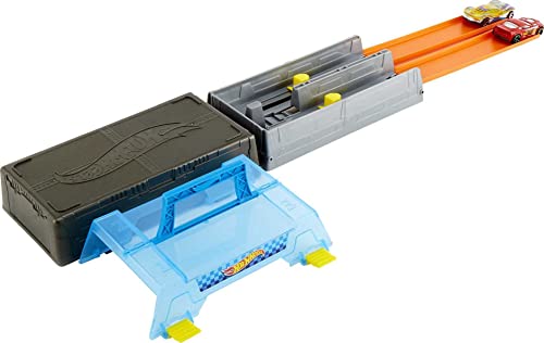 Race Case Track Set With 2 Hot Wheels Cars, Dual Launcher For Side-By-Side Racing, Storage Container, Toy For Kids 4 Years Old & Up Discount π€© Race Case Track Set With 2 Hot Wheels Cars, Dual Launcher For Side-By-Side Racing, Storage Container, Toy For Kids 4 Years Old & Up π -Slot Cars toys Sales Shop 418ltMkEMyL
