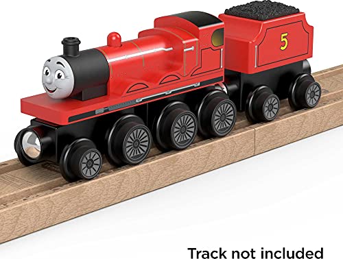Wooden Railway, James Engine and Coal Car, Push-Along Train Made from sustainably sourced Wood for Kids 2 Years and up Cheap π Wooden Railway, James Engine And Coal Car, Push-Along Train Made From Sustainably Sourced Wood For Kids 2 Years And Up π -Slot Cars toys Sales Shop