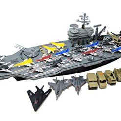 Deals ๐ 33 Inch Aircraft Carrier With Soldiers Jets Military Vehicles (18 Fighter Jets) โ 4 Deals ๐ 33 Inch Aircraft Carrier With Soldiers Jets Military Vehicles (18 Fighter Jets) โ -Slot Cars toys Sales Shop 419TqqH2emL