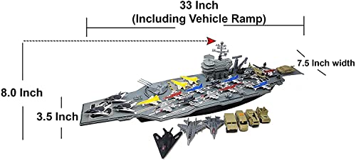 Aircraft Carrier Submarine Destroyer Ship Combo with Military Vehicles and Fighter J Deals ✨ Aircraft Carrier Submarine Destroyer Ship Combo With Military Vehicles And Fighter J 😀 -Slot Cars toys Sales Shop 41Am10nrFqL