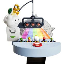 Cheapest ๐ Mario Kart Rainbow Road Raceway 8-Foot Track Set With Lights & Sounds & 2 1:64 Scale Vehicles, Race With 5-Track Colorful Course With 2 Configurations, Toy Gift For Kid โญ 2 Cheapest ๐ Mario Kart Rainbow Road Raceway 8-Foot Track Set With Lights & Sounds & 2 1:64 Scale Vehicles, Race With 5-Track Colorful Course With 2 Configurations, Toy Gift For Kid โญ -Slot Cars toys Sales Shop 41BmnJFAc7L