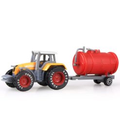Best Pirce 🥰 Kid's Farm Tractor Toys With Trailers ,Alloy And ABS Toy Truck Realistic Tractor Vehicle Value Play Set（Set Of 4） 😉 -Slot Cars toys Sales Shop 41CCLPjkmxL