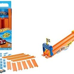 Coupon ⭐ Track Builder Straight Track With Car [Styles May Vary] 👍 -Slot Cars toys Sales Shop 41GZ vlo8L. AC