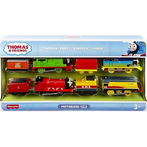 Percy, James & Rebecca Train Engine Set - Set of 4 Motorized Toy Train Engines for Preschool Kids Ages 3 Years & Ol Hot Sale 🔔 Percy, James & Rebecca Train Engine Set - Set Of 4 Motorized Toy Train Engines For Preschool Kids Ages 3 Years & Ol 🛒 -Slot Cars toys Sales Shop 41ILQg1ZaZL