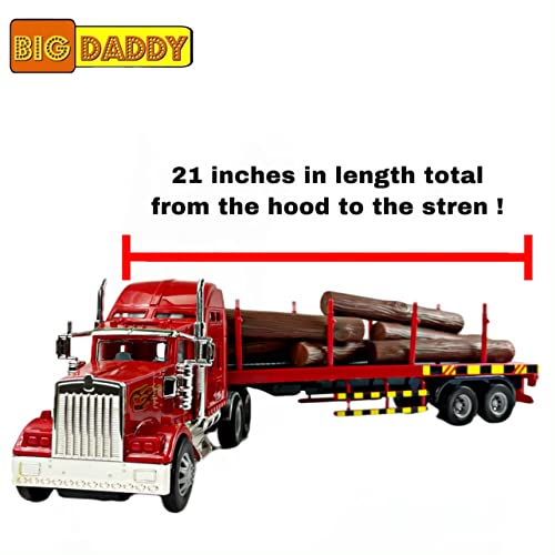 Rig Heavy Duty Tractor Trailer Transport Series Lumber Truck Tractor Trailer Wholesale 👏 Rig Heavy Duty Tractor Trailer Transport Series Lumber Truck Tractor Trailer ❤️ -Slot Cars toys Sales Shop 41MLpn5koeL