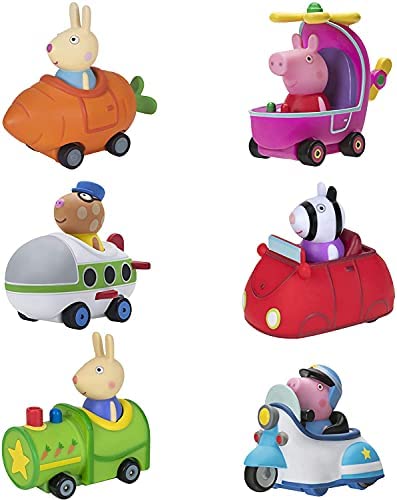 Mini Buggies, 6 Pack Set - Peppa, George Pig, Zoe Zebra & Richard Rabbit in Fun Vehicles & Cars - Toy Gift for Kids - Ages 2+ Hot Sale 😉 Mini Buggies, 6 Pack Set - Peppa, George Pig, Zoe Zebra & Richard Rabbit In Fun Vehicles & Cars - Toy Gift For Kids - Ages 2+ 🥰 -Slot Cars toys Sales Shop 41SXZzK6w8L. AC