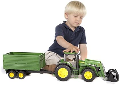 John Deere 7930 with Frontloader and Tandemaxle Tipping Trail Hot Sale 🤩 John Deere 7930 With Frontloader And Tandemaxle Tipping Trail ✨ -Slot Cars toys Sales Shop 41T23SASZbL. AC