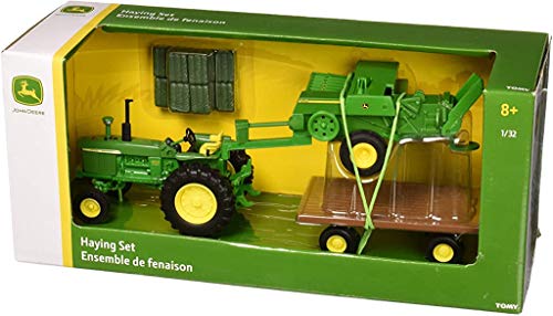 TOMY John Deere Die Cast Haying Set, G Promo π TOMY John Deere Die Cast Haying Set, G β -Slot Cars toys Sales Shop 41X49u7l0ZL