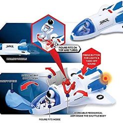 Flash Sale โญ Stro Venture Deluxe Space Playset Toy - Space Shuttle, Space Station & Capsule, Space Rover & Rocket W/Lights And Sound - Space Toys For Boys And ๐ง Girls ๐งจ 3 Flash Sale โญ Stro Venture Deluxe Space Playset Toy - Space Shuttle, Space Station & Capsule, Space Rover & Rocket W/Lights And Sound - Space Toys For Boys And ๐ง Girls ๐งจ -Slot Cars toys Sales Shop 41Ymm2Rrd5L 1