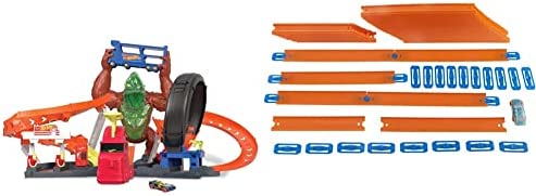 Toxic Gorilla Slam Gas Station & Tire Repair Shop Playset with Adjustable Launcher, Lights & Sounds & 1 1:64 Scale Car, Connects to Other Track Sets, Gift for Kids 5 Years Old & Up Cheap โญ Toxic Gorilla Slam Gas Station & Tire Repair Shop Playset With Adjustable Launcher, Lights & Sounds & 1 1:64 Scale Car, Connects To Other Track Sets, Gift For Kids 5 Years Old & Up ๐ฏ -Slot Cars toys Sales Shop 41ZejVdfdCL. AC