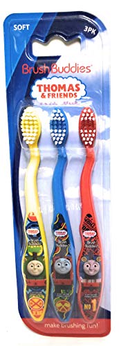 Thomas the Train & Friends Soft Toothbrushes 3 Pack Brush Buddies (Blue, Yellow, Red) Best deal ✨ Thomas The Train & Friends Soft Toothbrushes 3 Pack Brush Buddies (Blue, Yellow, Red) ✨ -Slot Cars toys Sales Shop 41b2kE3kk5L