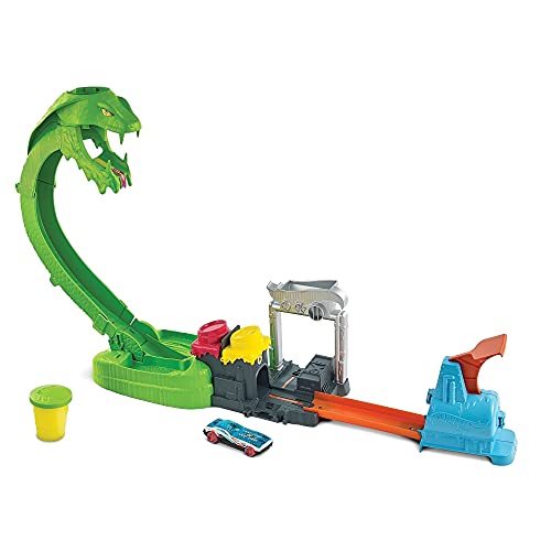 Toxic Snake Strike Challenge Play Set with Slime for Kids 5 Years Old & Up, Includes One 1:64 Scale Hot Wheels Vehicle, Connects to Other Sets, Single Or Multicar Play Deals ๐ฅ Toxic Snake Strike Challenge Play Set With Slime For Kids 5 Years Old & Up, Includes One 1:64 Scale Hot Wheels Vehicle, Connects To Other Sets, Single Or Multicar Play ๐งจ -Slot Cars toys Sales Shop
