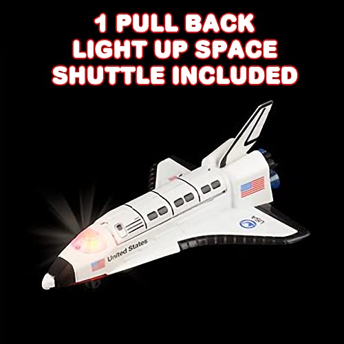 Light Up Space Shuttle Toy, 1PC, Battery Operated Spaceship Toy with LEDs, Sounds, and Pullback Motion, Outer Space Party Decoration, Great Space Gifts for Boys and Girls, 6 Inches Flash Sale 🛒 Light Up Space Shuttle Toy, 1PC, Battery Operated Spaceship Toy With LEDs, Sounds, And Pullback Motion, Outer Space Party Decoration, Great Space Gifts For Boys And 👧 Girls, 6 Inches 🔥 -Slot Cars toys Sales Shop 41fkTpvANaS