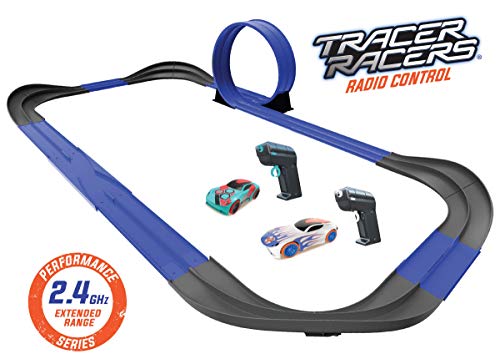 2.4 GHz Radio Control Remote Slot-Less, Cordless Racing Blazin' Loop Speedway Track Set with Two C Best Sale 𧨠2.4 GHz Radio Control Remote Slot-Less, Cordless Racing Blazin' Loop Speedway Track Set With Two C π -Slot Cars toys Sales Shop 41in0Y8QOBL