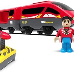 Budget ⭐ Wooden Train Accessories Battery Operated Locomotive Train, Remote Control Train For Track Set, Powerful Engine Train Vehicles Fit All Major Brands Track Railway System (Battery Not Included) 🥰 6 Budget ⭐ Wooden Train Accessories Battery Operated Locomotive Train, Remote Control Train For Track Set, Powerful Engine Train Vehicles Fit All Major Brands Track Railway System (Battery Not Included) 🥰 -Slot Cars toys Sales Shop 41nuACb1r L. AC