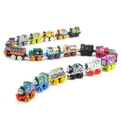 Budget ⌛ MINIS Toy Train Pack, Set Of 20 Miniature Push-Along Engines And Railway Vehicles For Preschool Pretend Play ⌛ 3 Budget ⌛ MINIS Toy Train Pack, Set Of 20 Miniature Push-Along Engines And Railway Vehicles For Preschool Pretend Play ⌛ -Slot Cars toys Sales Shop 41obdJGwXXL