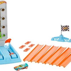 Brand new 🛒 Rapid Raceway Champion Action Hot Wheels Championship Track Speed Boost Oval Track Ages 4 And Older 🧨 -Slot Cars toys Sales Shop 41pO045WIqL. AC