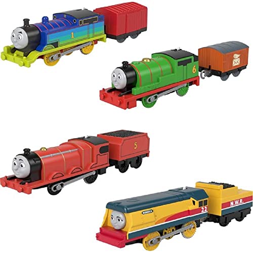 Percy, James & Rebecca Train Engine Set - Set of 4 Motorized Toy Train Engines for Preschool Kids Ages 3 Years & Ol Hot Sale 🔔 Percy, James & Rebecca Train Engine Set - Set Of 4 Motorized Toy Train Engines For Preschool Kids Ages 3 Years & Ol 🛒 -Slot Cars toys Sales Shop