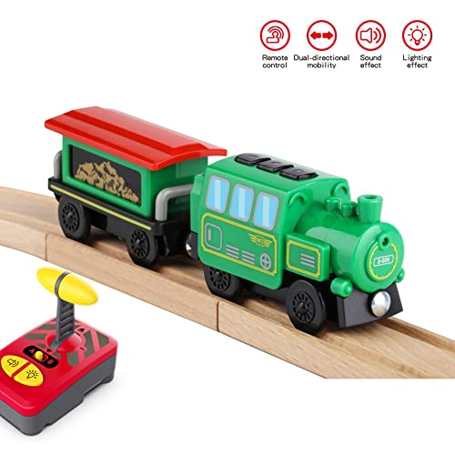 Wooden Train Accessories Battery Operated Locomotive Train, Remote Control Train for Track Set, Powerful Engine Train Vehicles Fit All Major Brands Track Railway System (Battery Not Included) Budget ⭐ Wooden Train Accessories Battery Operated Locomotive Train, Remote Control Train For Track Set, Powerful Engine Train Vehicles Fit All Major Brands Track Railway System (Battery Not Included) 🥰 -Slot Cars toys Sales Shop 41vvWCzZaaL
