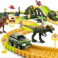 New ๐ Dinosaur Train Toys For Kids, Longer Track, 6 Realistic Jurassic Dino Figures, 2 Electric Toy Car, Twisted Flexible Train Track Set For Toddlers, Boys & ๐ง Girls 3 4 5 6 7 Years ๐งจ 4 New ๐ Dinosaur Train Toys For Kids, Longer Track, 6 Realistic Jurassic Dino Figures, 2 Electric Toy Car, Twisted Flexible Train Track Set For Toddlers, Boys & ๐ง Girls 3 4 5 6 7 Years ๐งจ -Slot Cars toys Sales Shop 51 KJPwXz5L. AC
