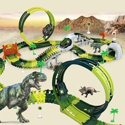 Best Sale 🌟 Inodoo Magic Tracks For Boys 👧 Girls Kids, 144Pcs Flexible Glow In The Dark Race Track With LED Light-Up Dinosaur Race Car, STEM Building Slot Car Toys Best 🎄 Christmas 🥳 Birthday Gifts For Aged 4-8 Dinosaur Race Track With 360° Loop Track 🎉 5 Best Sale 🌟 Inodoo Magic Tracks For Boys 👧 Girls Kids, 144Pcs Flexible Glow In The Dark Race Track With LED Light-Up Dinosaur Race Car, STEM Building Slot Car Toys Best 🎄 Christmas 🥳 Birthday Gifts For Aged 4-8 Dinosaur Race Track With 360° Loop Track 🎉 -Slot Cars toys Sales Shop 51 NInrrH8L. AC