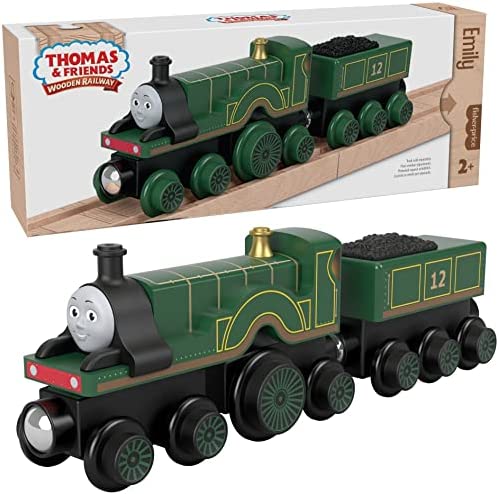 Wooden Railway, James Engine and Coal Car, Push-Along Train Made from sustainably sourced Wood for Kids 2 Years and up Cheap π Wooden Railway, James Engine And Coal Car, Push-Along Train Made From Sustainably Sourced Wood For Kids 2 Years And Up π -Slot Cars toys Sales Shop 51 keisu3NL. AC