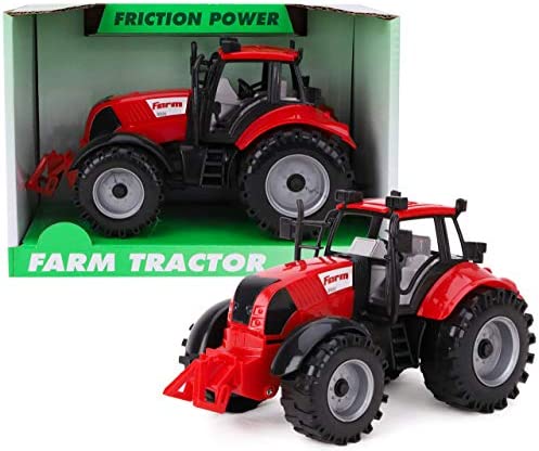 Friction Powered Farm Tractor with Opening Bonnet (Pink) Outlet 🤩 Friction Powered Farm Tractor With Opening Bonnet (Pink) 🔥 -Slot Cars toys Sales Shop