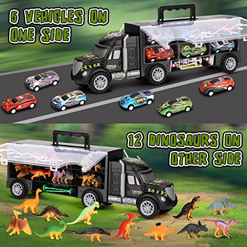 Dinosaur Toys for Kids 3-5 Dinosaur Truck Carrier Transport Truck Dinosaurs Toys for Boys and Girls 3 4 5 6 Years Old with Dino Eggs, 23 Pcs Kids Toys Dinosaur Coupon β Dinosaur Toys For Kids 3-5 Dinosaur Truck Carrier Transport Truck Dinosaurs Toys For Boys And π§ Girls 3 4 5 6 Years Old With Dino Eggs, 23 Pcs Kids Toys Dinosaur π -Slot Cars toys Sales Shop 511OECiHY3L