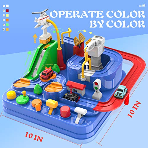 Toddler Toys for 3 4 5 Years Old Boys Girls, Car Adventure Toys City Rescue with 4 Mini Cars,Race Tracks car toys for Boys age 3-5, Birthday Gifts for 3-5 Year Old Boys Girls 10.2x10.2x7.2in Hot Sale ๐ Toddler Toys For 3 4 5 Years Old Boys ๐ง Girls, Car Adventure Toys City Rescue With 4 Mini Cars,Race Tracks Car Toys For Boys Age 3-5, ๐ Birthday Gifts For 3-5 Year Old Boys ๐ง Girls 10.2x10.2x7.2in โค๏ธ -Slot Cars toys Sales Shop 511Wi4MVIjL