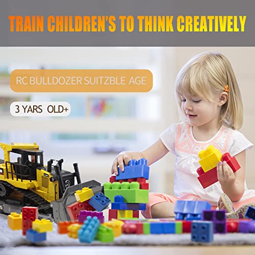 Bnam Remote Control Bulldozer RC 1/16 Full Functional Construction Vehicle, 2.4Ghz 9 Channel Dozer Front Loader Toy with Light and Sound for Kids Age 6, 7, 8, 9, 10 and Up Years Old Buy ✔️ Bnam Remote Control Bulldozer RC 1/16 Full Functional Construction Vehicle, 2.4Ghz 9 Channel Dozer Front Loader Toy With Light And Sound For Kids Age 6, 7, 8, 9, 10 And Up Years Old ✨ -Slot Cars toys Sales Shop 511pC1Un0KL