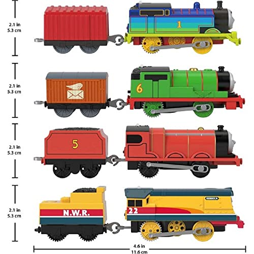 Percy, James & Rebecca Train Engine Set - Set of 4 Motorized Toy Train Engines for Preschool Kids Ages 3 Years & Ol Hot Sale 🔔 Percy, James & Rebecca Train Engine Set - Set Of 4 Motorized Toy Train Engines For Preschool Kids Ages 3 Years & Ol 🛒 -Slot Cars toys Sales Shop 511rdJPWlzL