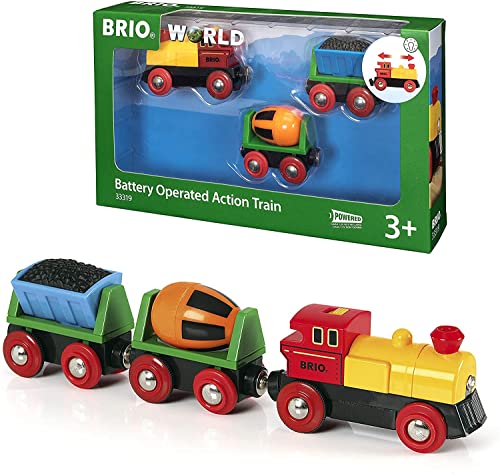 RIO World - 33319 Battery Operated Action Train | 3 Piece Toy Train for Kids Ages 3 and Up Budget ❤️ RIO World - 33319 Battery Operated Action Train | 3 Piece Toy Train For Kids Ages 3 And Up ✨ -Slot Cars toys Sales Shop 514pppZLewL
