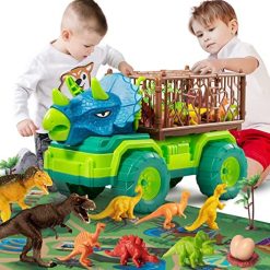 Budget π Dinosaur Truck Toys For Kids 3-5 Years, Tyrannosaurus Transport Car Carrier Truck With 8 Dino Figures, Activity Play Mat, Dinosaur Eggs, Capture Jurassic Dinosaur Play Set For Boys And π§ Girls β 4 Budget π Dinosaur Truck Toys For Kids 3-5 Years, Tyrannosaurus Transport Car Carrier Truck With 8 Dino Figures, Activity Play Mat, Dinosaur Eggs, Capture Jurassic Dinosaur Play Set For Boys And π§ Girls β -Slot Cars toys Sales Shop 515MoHoVsGL. AC