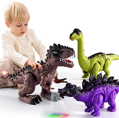 3 Pack Electric Walking Dinosaur Toys for Toddlers 2-4 3-5 Years with Roar Sounds and Lights Up, Realistic Robot T-Rex, Brachiosaurus, Stegosaurus Dinosaur Figures for Kids New π€© 3 Pack Electric Walking Dinosaur Toys For Toddlers 2-4 3-5 Years With Roar Sounds And Lights Up, Realistic Robot T-Rex, Brachiosaurus, Stegosaurus Dinosaur Figures For Kids π -Slot Cars toys Sales Shop 5174N5jPzML. AC