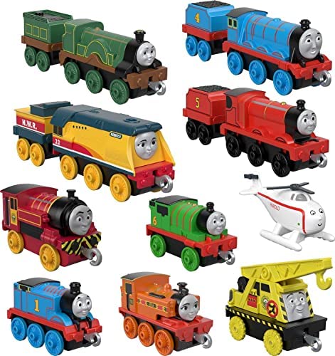 Price Thomas & Friends Sodor Steamies, 10-Pack Of Die-Cast Metal Push-Along Train Engines And Vehicles For Preschool Kids Ages 3 And Up Deals π Price Thomas & Friends Sodor Steamies, 10-Pack Of Die-Cast Metal Push-Along Train Engines And Vehicles For Preschool Kids Ages 3 And Up π -Slot Cars toys Sales Shop 517YPNn4EaL. AC