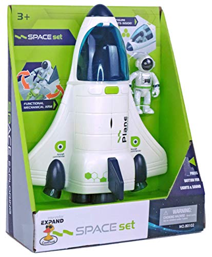 Space Shuttle Spacecraft Airplane Toys for Kids with Lights & Sound & Astronaut Figure,Spaceship Toys for Any Interstellar Mission Adventure,Toy Rocket Gift for Boys 3-5-8 Budget ๐ Space Shuttle Spacecraft Airplane Toys For Kids With Lights & Sound & Astronaut Figure,Spaceship Toys For Any Interstellar Mission Adventure,Toy Rocket Gift For Boys 3-5-8 ๐ -Slot Cars toys Sales Shop 519XJNBQ1PL