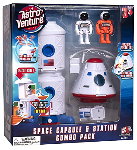stro Venture Space Playset - Toy Space Station & Space Capsule with Lights and Sound & 2 Astronaut Figurine Toys for Boys and Girls Top 10 🔔 Stro Venture Space Playset - Toy Space Station & Space Capsule With Lights And Sound & 2 Astronaut Figurine Toys For Boys And 👧 Girls 🌟 -Slot Cars toys Sales Shop 519zkmkjkdL