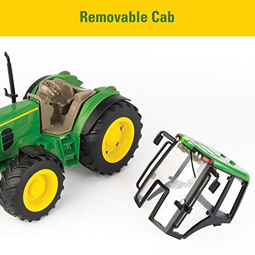 TOMY John Deere Big Farm Tractor with Wag Best deal ⭐ TOMY John Deere Big Farm Tractor With Wag 🌟 -Slot Cars toys Sales Shop