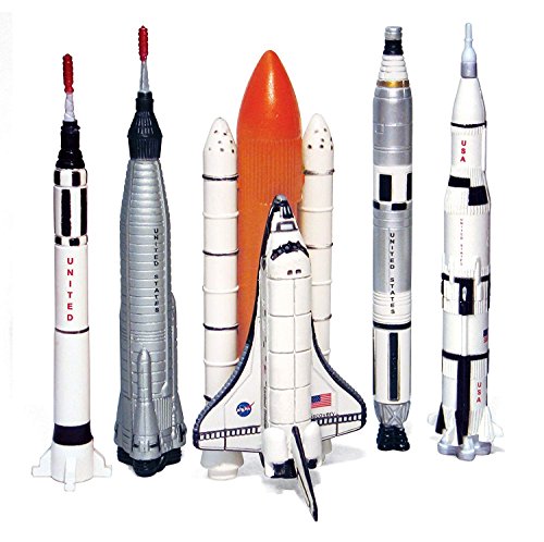 Spaceship Rocket Set - 5 Piece Space Program NASA Collector's Set - Mercury, Gemini, Apollo, Saturn Rockets And Space Shuttle Best Sale 💯 Spaceship Rocket Set - 5 Piece Space Program NASA Collector's Set - Mercury, Gemini, Apollo, Saturn Rockets And Space Shuttle 🎁 -Slot Cars toys Sales Shop 51FYCHPVPVL