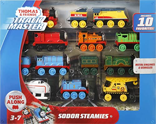 Price Thomas & Friends Sodor Steamies, 10-Pack Of Die-Cast Metal Push-Along Train Engines And Vehicles For Preschool Kids Ages 3 And Up Deals π Price Thomas & Friends Sodor Steamies, 10-Pack Of Die-Cast Metal Push-Along Train Engines And Vehicles For Preschool Kids Ages 3 And Up π -Slot Cars toys Sales Shop 51FYQUeDWKL