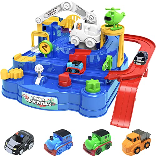 Toddler Race Track Kids Boy Car Toys Age 3 4 Year Old Boys Girls Preschool Puzzle Rail Car Adventure City Rescue Game Parking Garage Playset Birthday Educational Gifts for Kids Ages 3 4 5 6 Years Old New ๐คฉ Toddler Race Track Kids Boy Car Toys Age 3 4 Year Old Boys ๐ง Girls Preschool Puzzle Rail Car Adventure City Rescue Game Parking Garage Playset ๐ฅณ Birthday Educational Gifts For Kids Ages 3 4 5 6 Years Old ๐ -Slot Cars toys Sales Shop 51KWot2W9rL